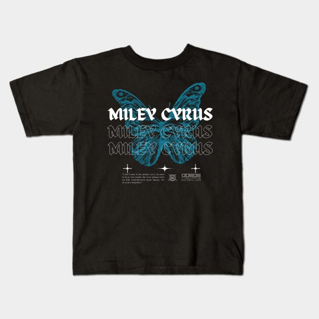 Miley Cirus // Butterfly Kids T-Shirt by Saint Maxima